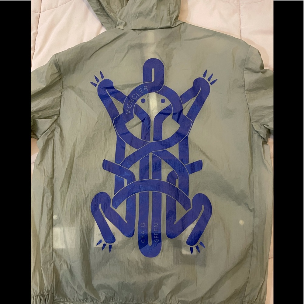 MONCLER CRAIG GREEN GRAPHIC LIGHTWEIGHT JACKET - Picture 9 of 13